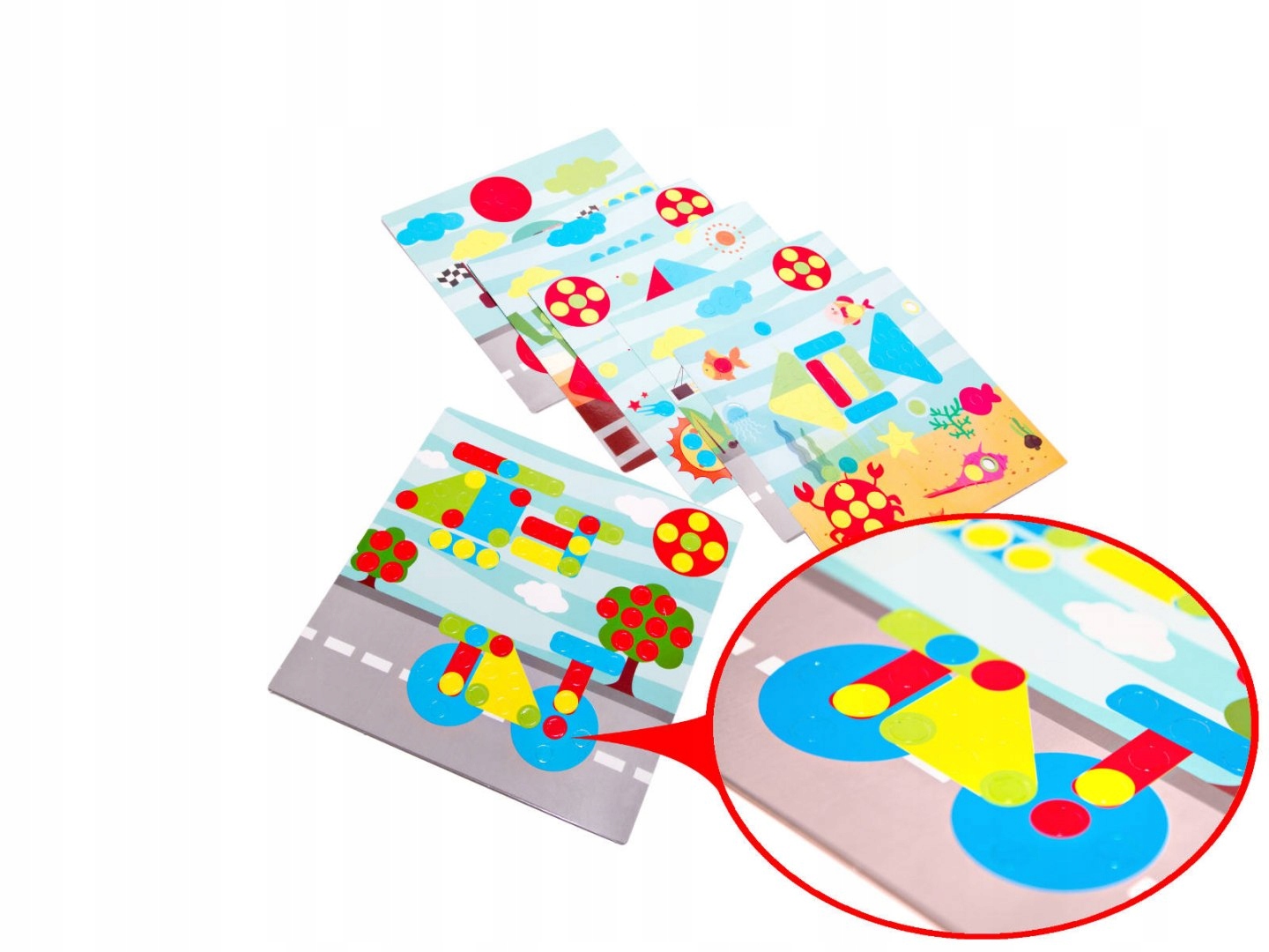 Kreatywna Mozaika Układanka Klocki konstrukcyjne Wkrętarka Śrubki 261 el.8 Wysokość produktu 25 cm