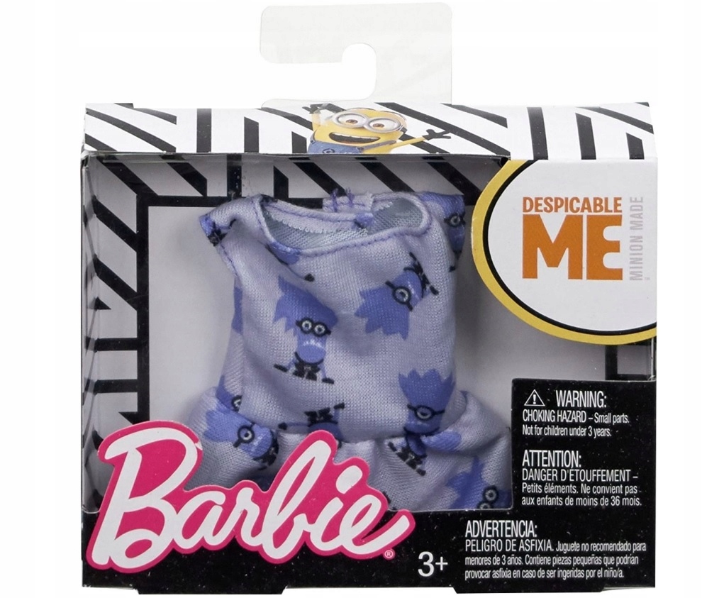 

Barbie Minionki Ubranko bluzka Ubranie Mattel