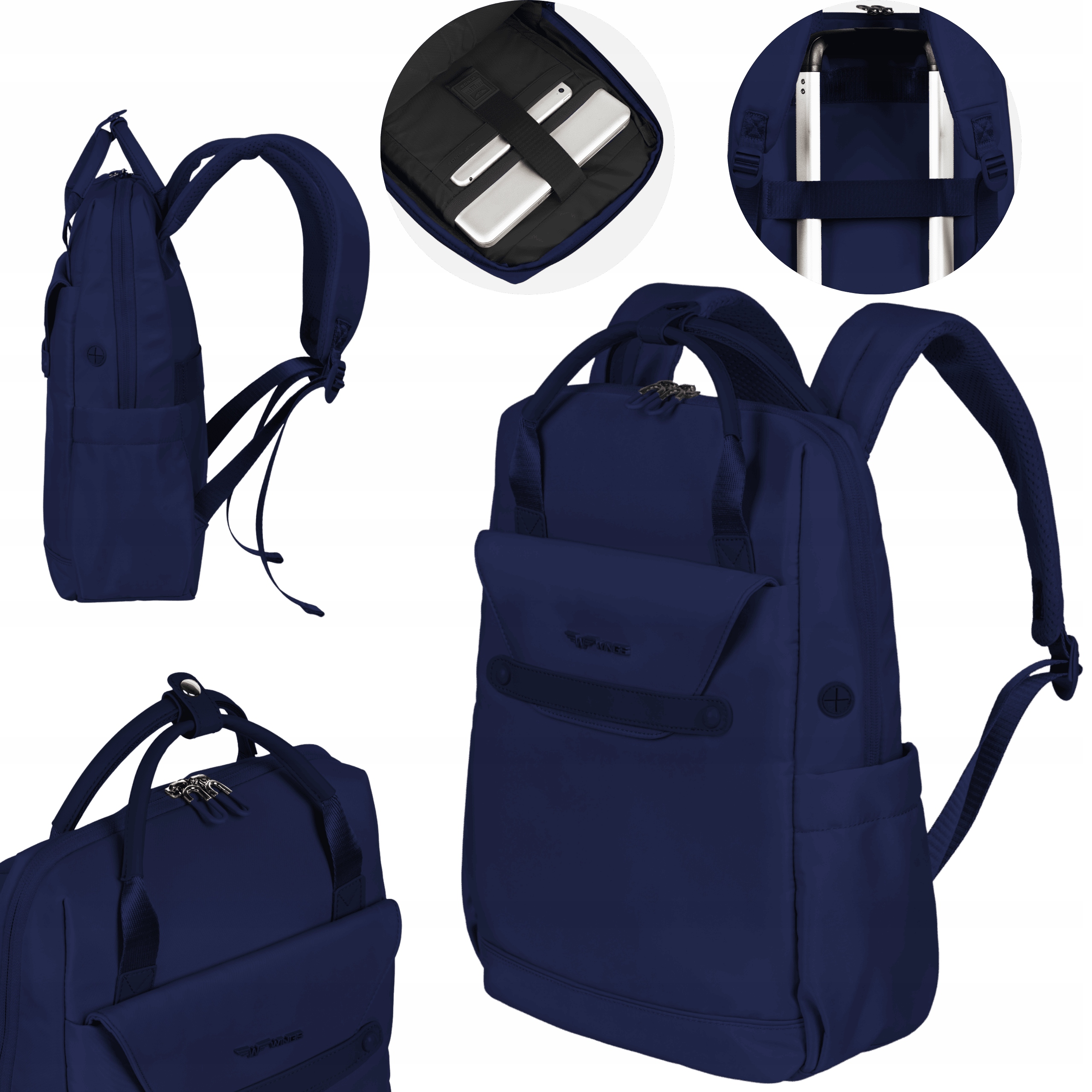 Batoh do práce na notebook Wings Cestovní příruční zavazadlo Zdarma