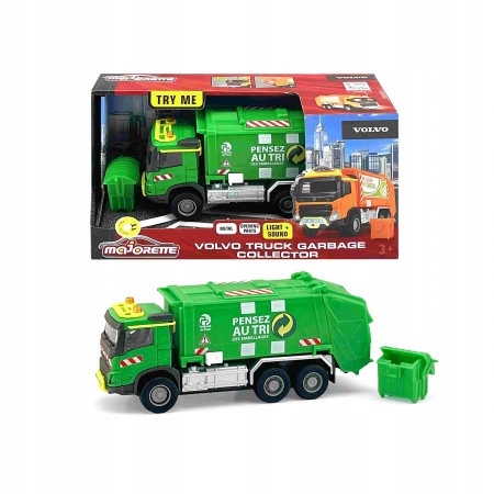 

Majorette Grand Volvo Śmieciarka Pojazd