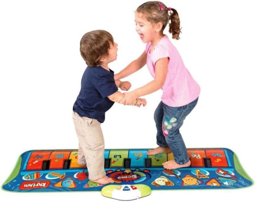 NAGRYWAJĄCA MUZYCZNA MATA DO TAŃCZENIA PIANINKO