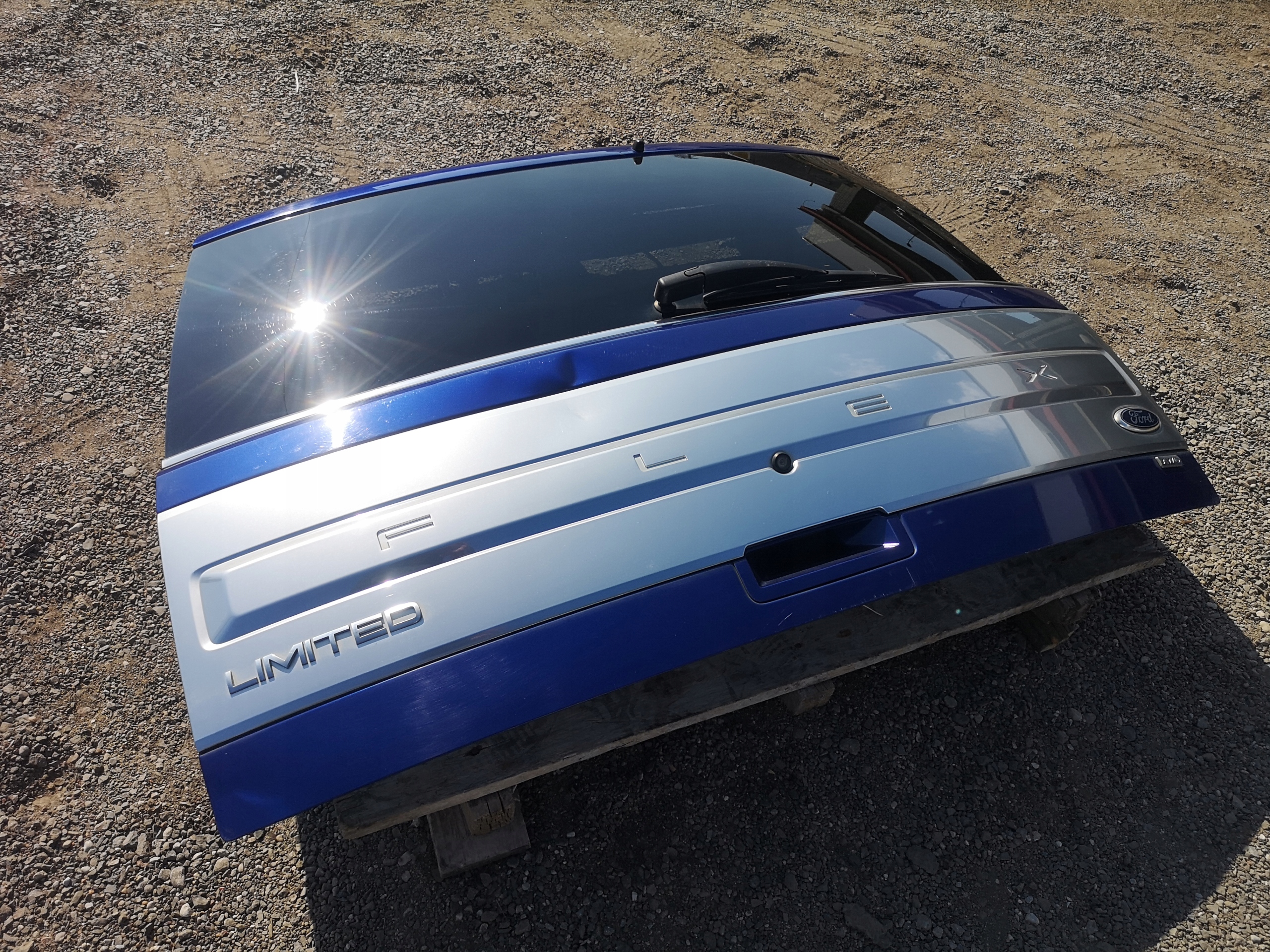 trunk door boot cap window kamera Ford FLEX