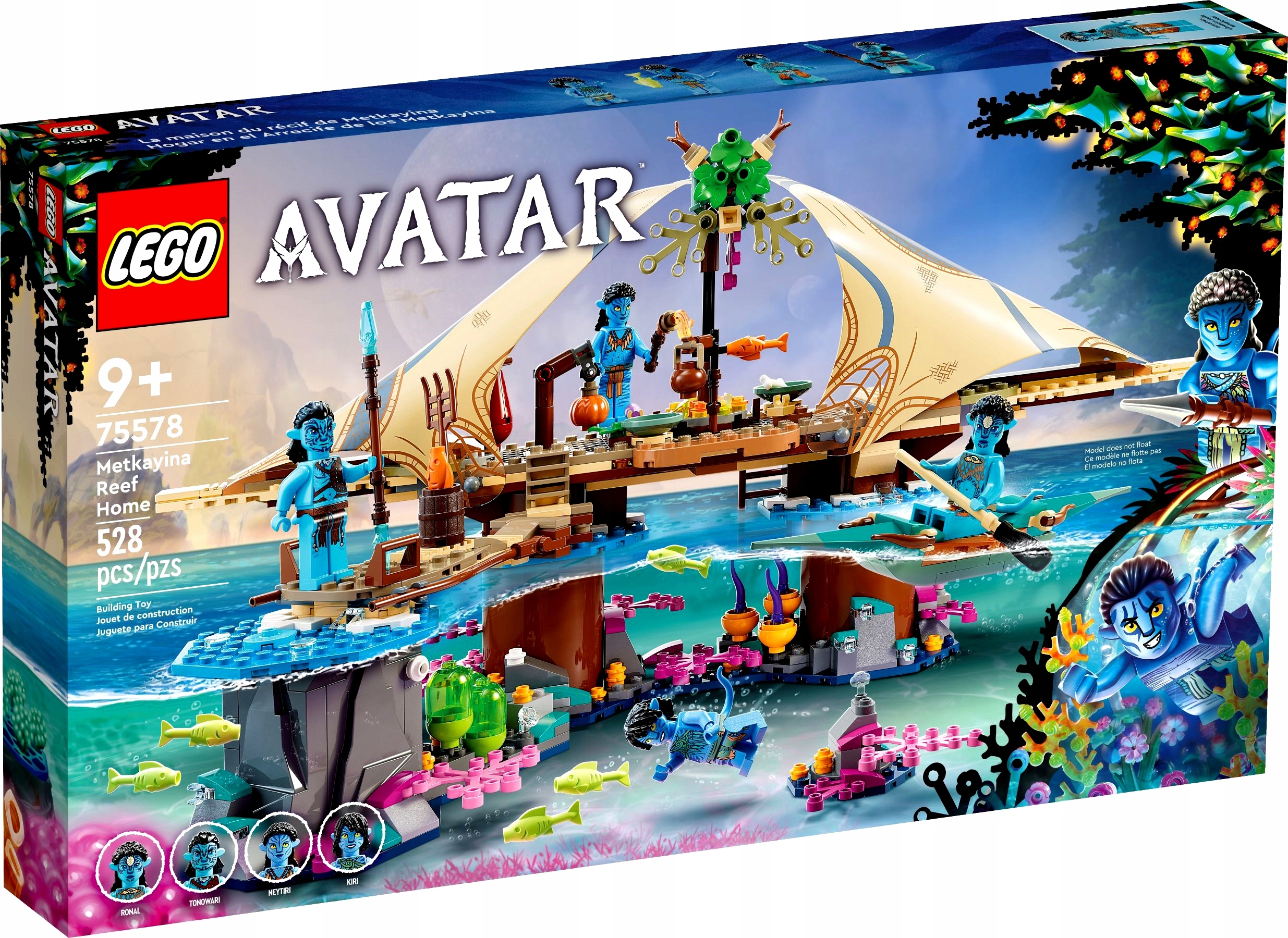 KLOCKI LEGO AVATAR 75573 DOM NA RAFIE KLANU METKAYINA