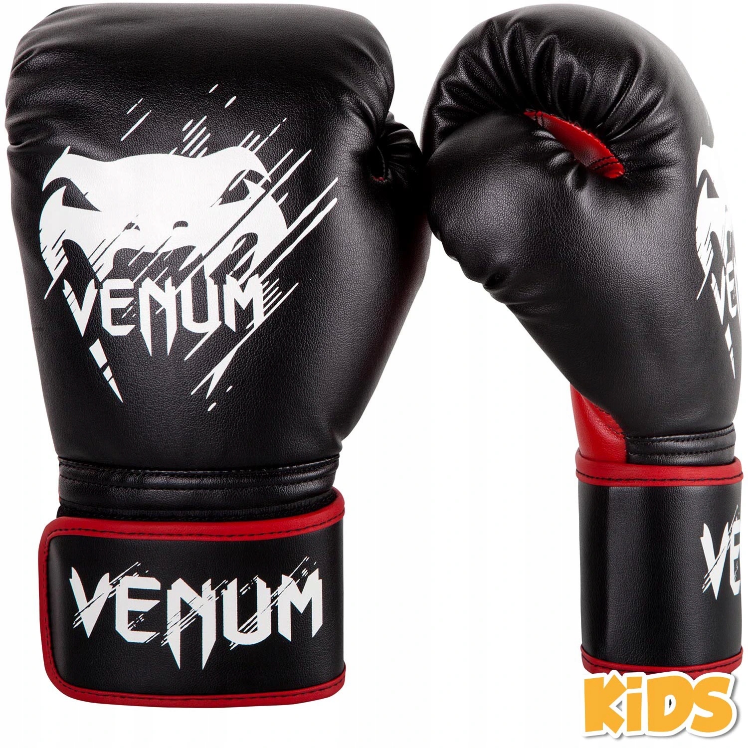 Dětské Boxerské rukavice Venum Contender černo/červené VENUM-02822-100