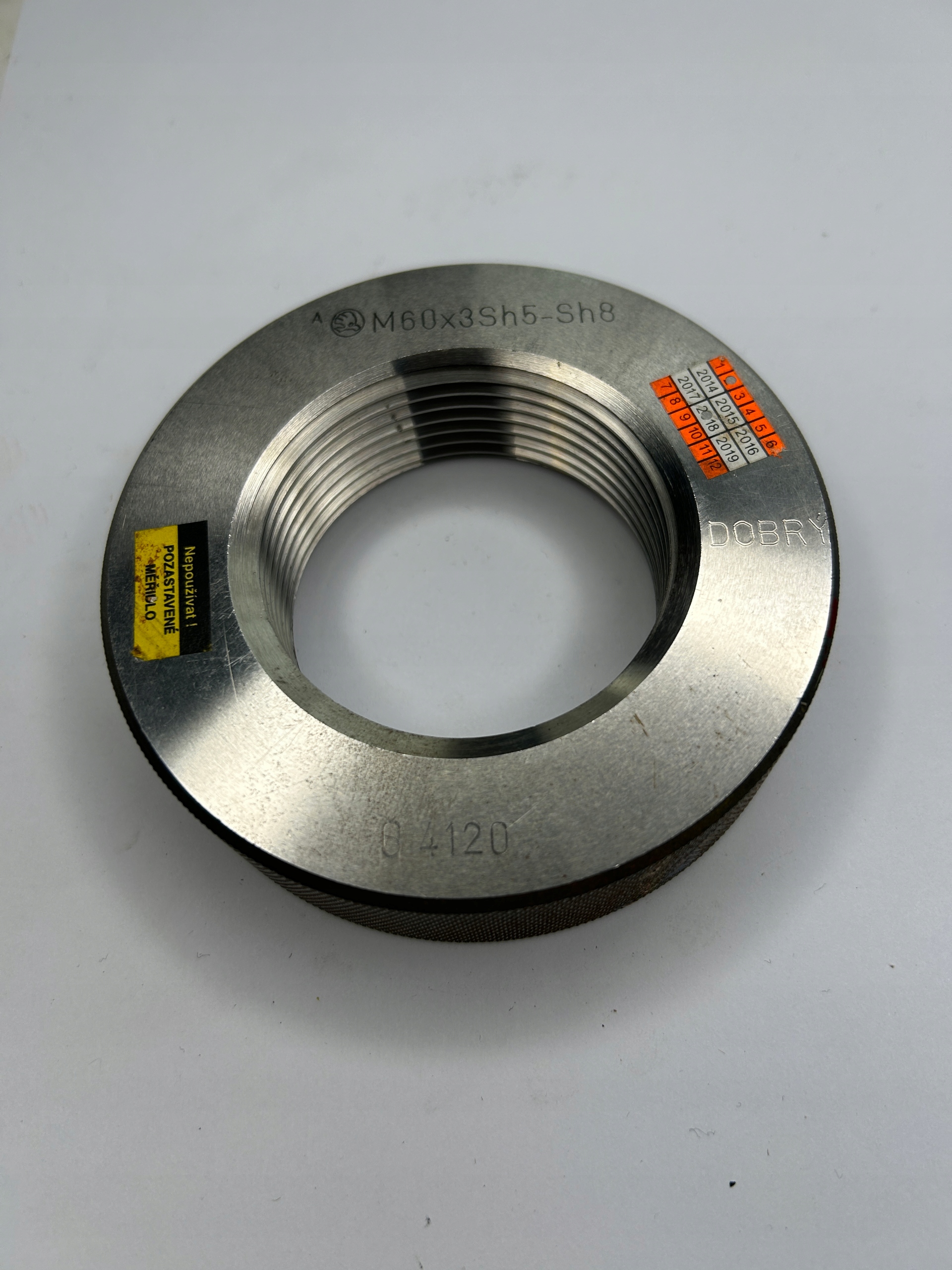 Sprawdzian pierścieniowy MSRh M60x3 sh5-sh8 M 60x3