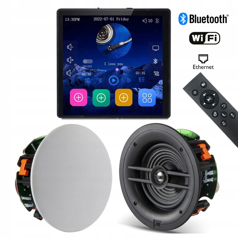 Hifi Music Internetové Podomietkové Rádio Wifi Bt 2 Reproduktory Jbl Stage 60W
