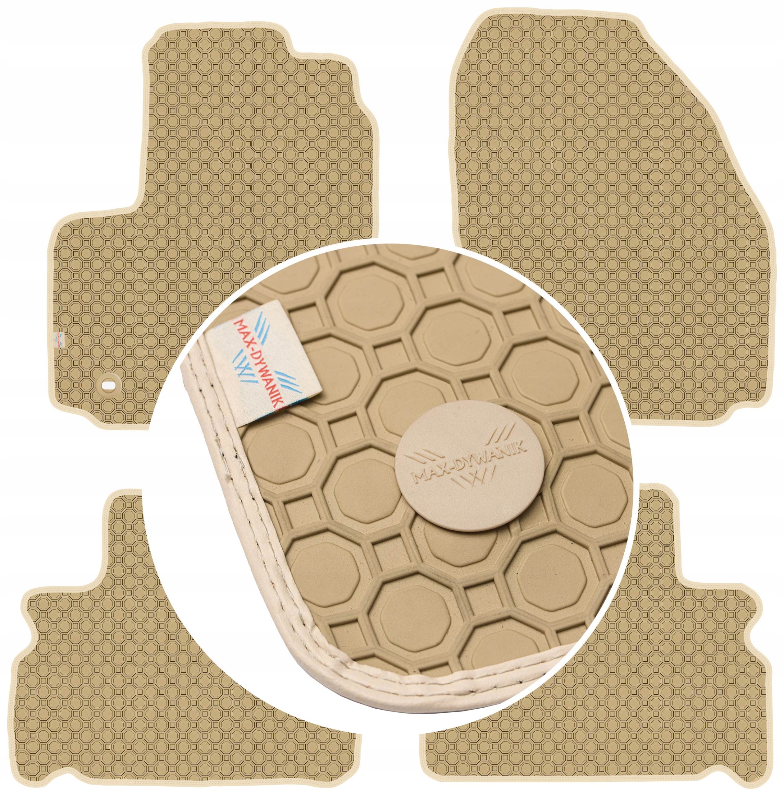 Ford S Max I 5os 2006-2010 Koberce Béžové