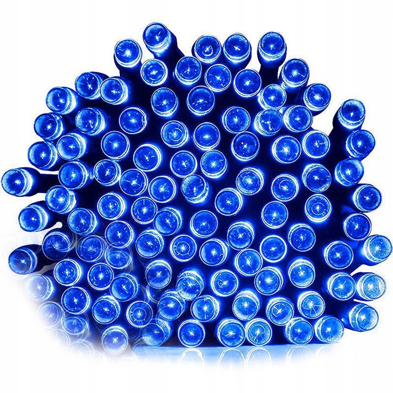 

Lampki choinkowe 100 led wewn/zewn niebieskie