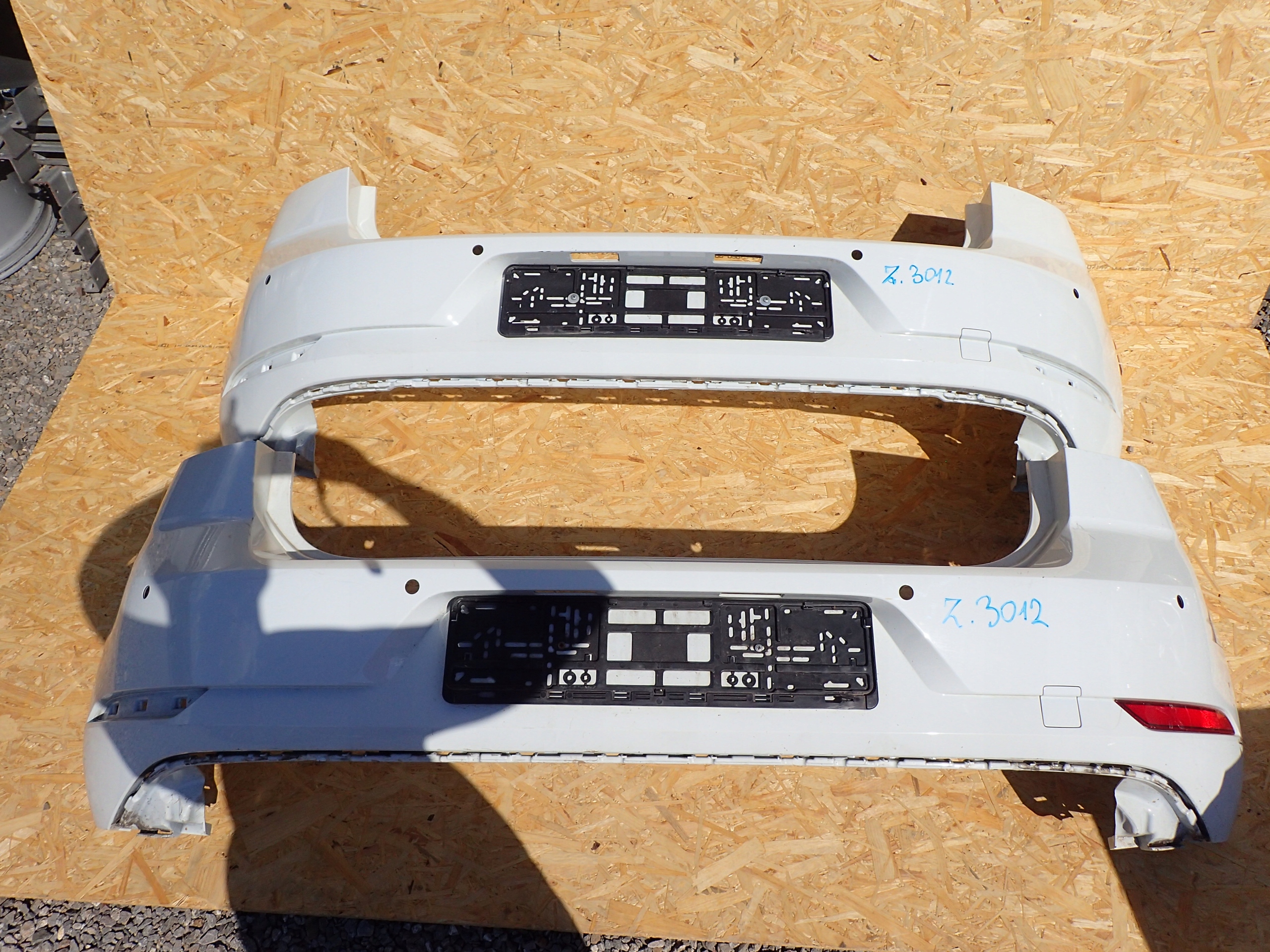 ZDERZAK TYŁ VW GOLF VII 7 HB LIFT 17-