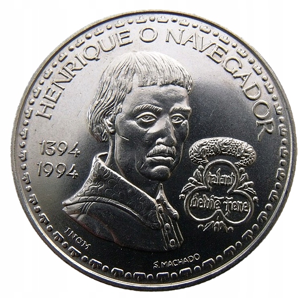ПОРТУГАЛИЯ 200 ЭСКУДОС 1994 ГЕНРИ НАВИГАТОР КОРАБЛЬ