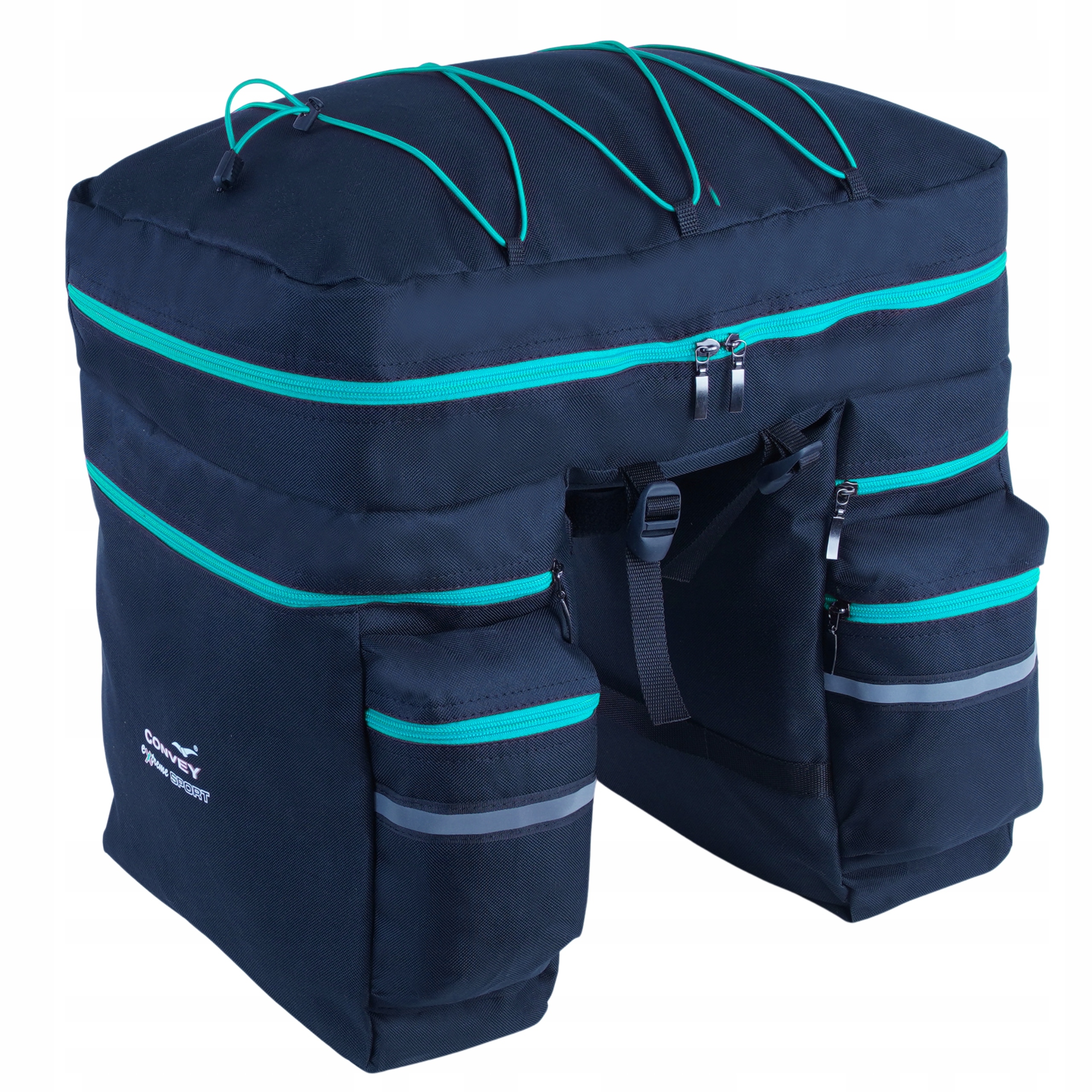 Cyklistická brašna na nosič 3 komory Codura Polský výrobek Convey