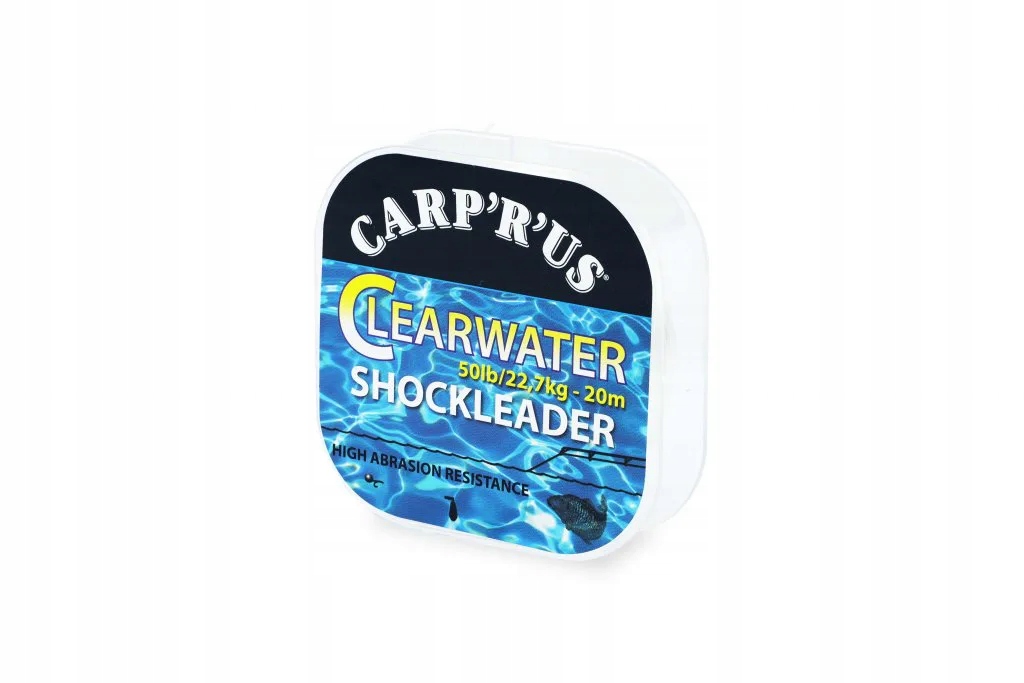 Carp´R´Us Fluorocarbon Clearwater Shockleader 50lb, 20m