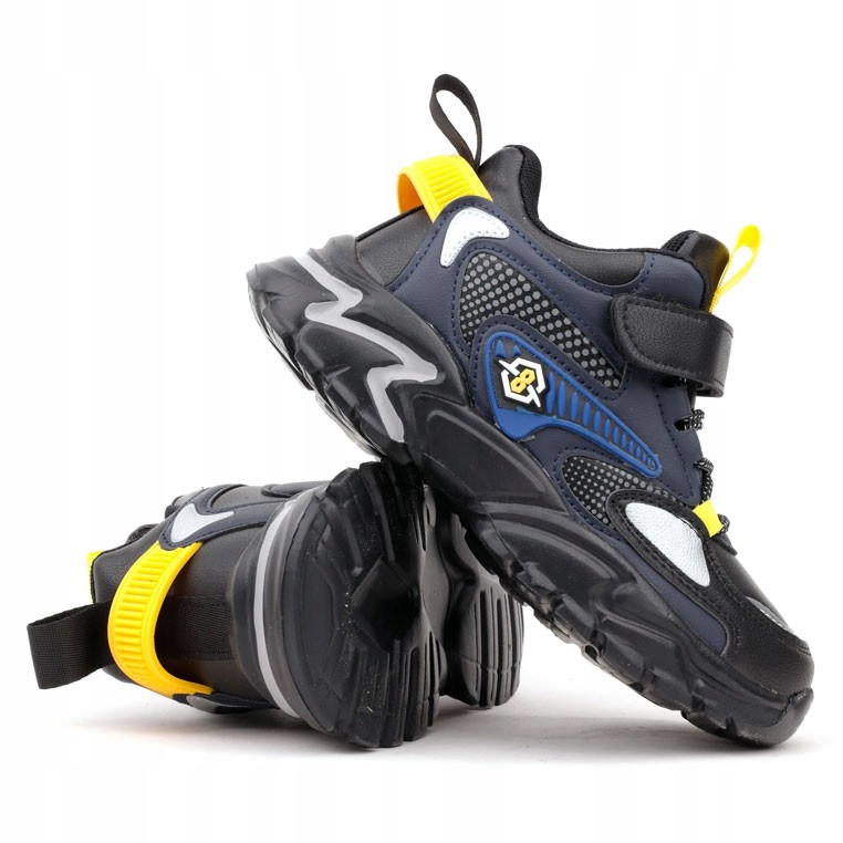 

Czarne Buty Sportowe Dziecięce Na Rzepy Adidasy