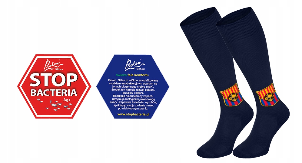 Strój Piłkarski getry LEWANDOWSKI 9 BARCELONA 134 Rozmiar 134