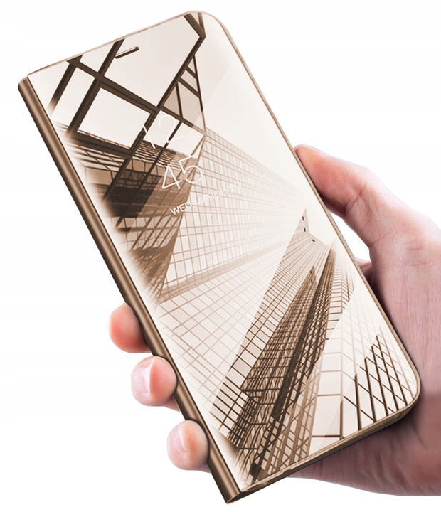 

Etui pokrowiec Clear view do Huawei Y6s + szkło 9D