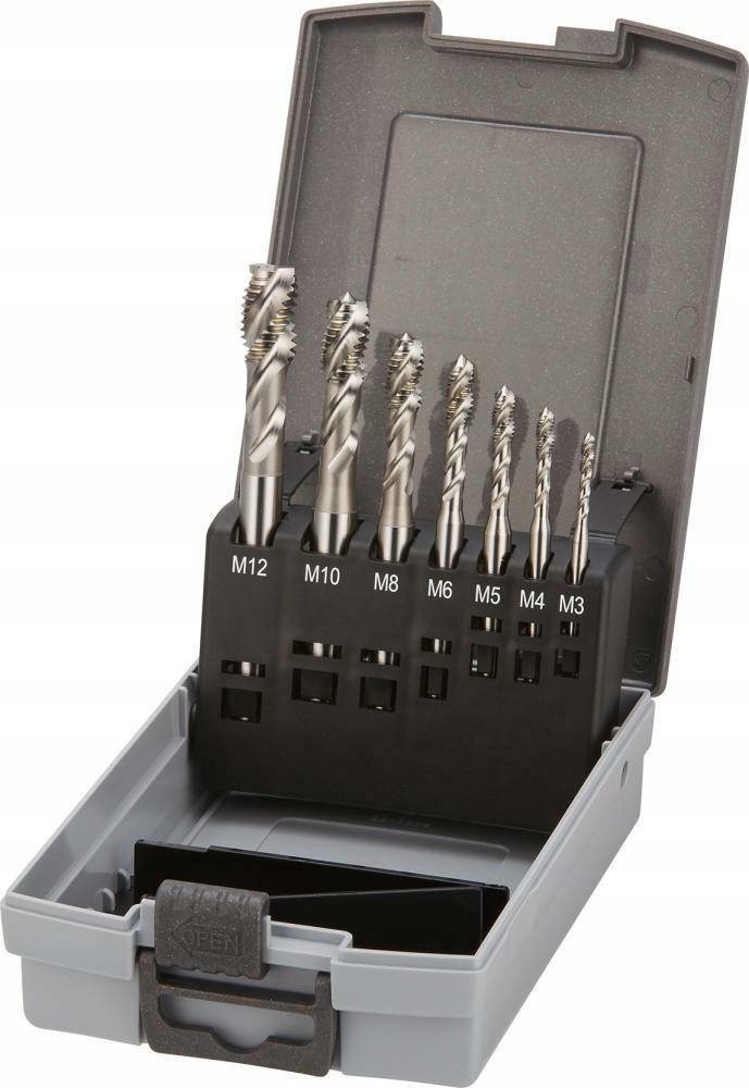 Sada závitníků strojů.HSSE,typ Gl/gs 40 M3-M12