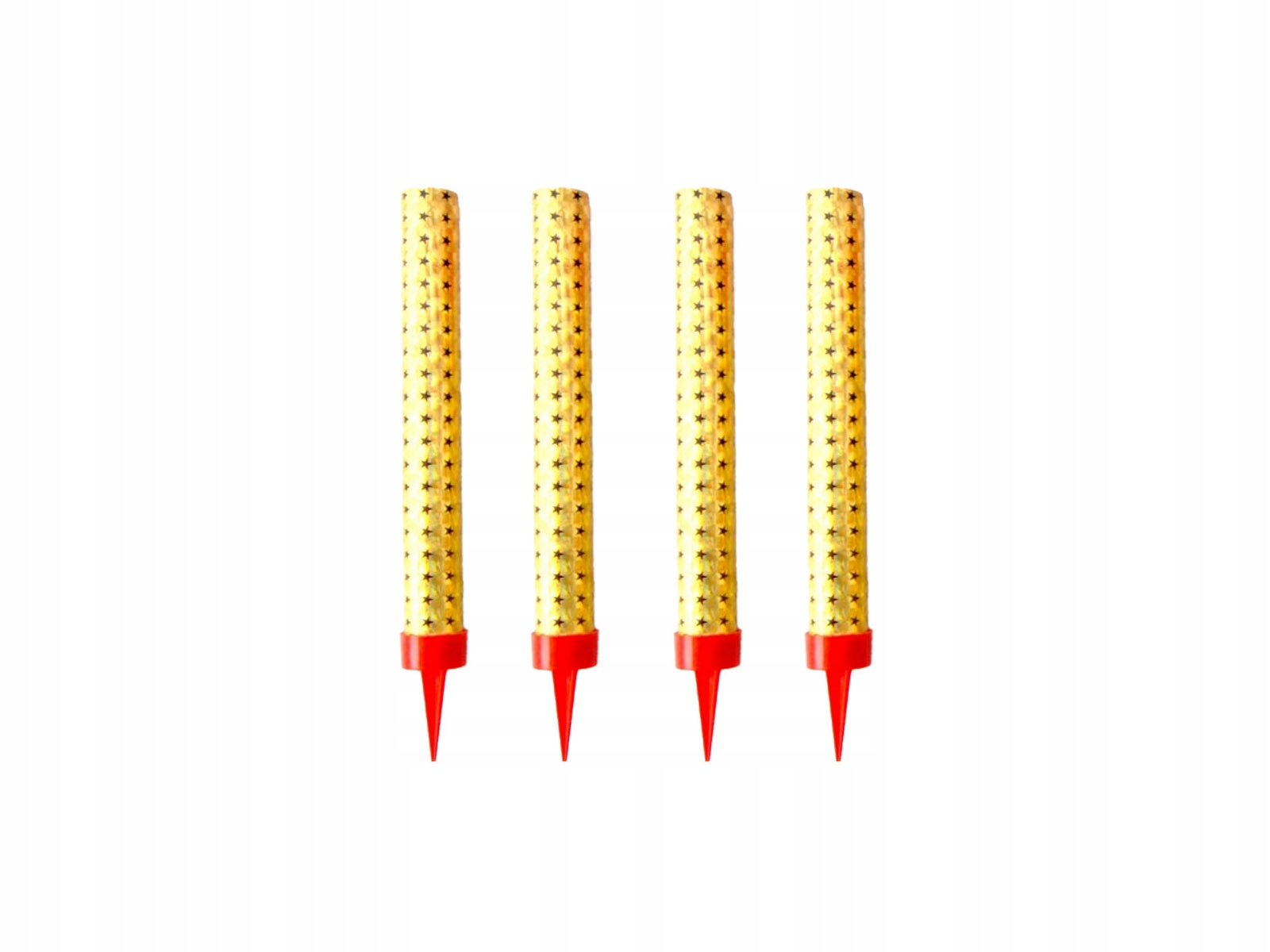 Fontanna na Tort Raca 12cm Zimne Ognie Urodziny Wesele Roczek 4szt Surex