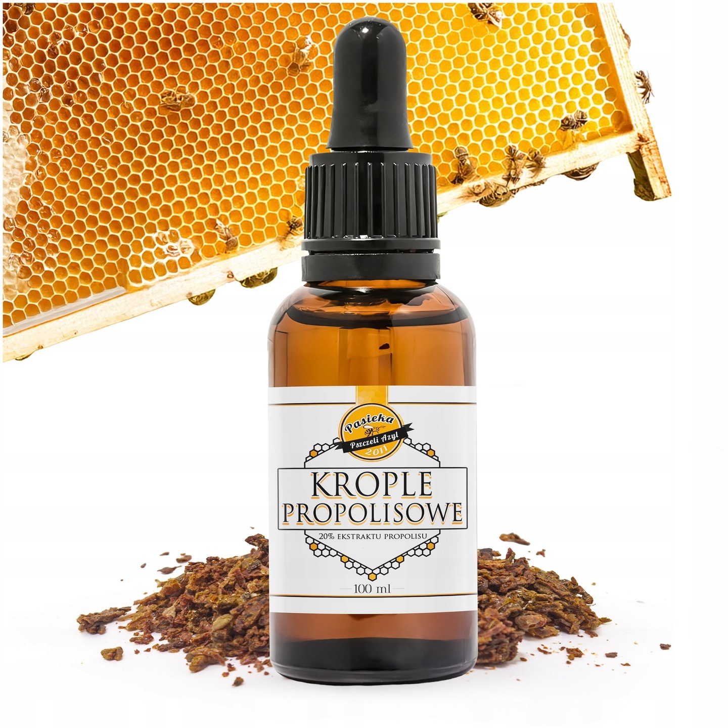 Levně Propolis Kapky Propolisové Včelí produkt 100% Sada 2 kusů x 100 ml