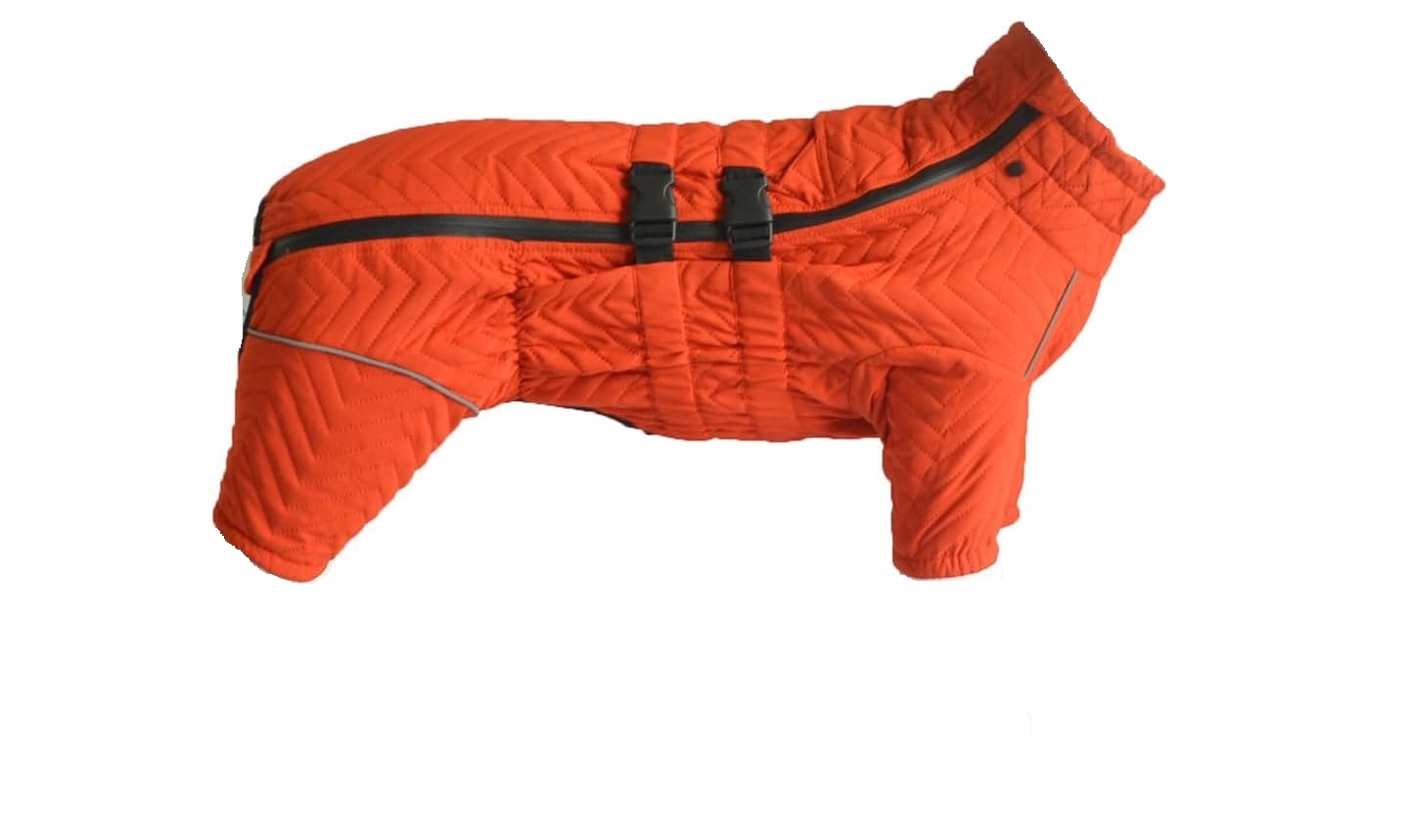 Oblečení pro psa Reflexní voděodolný oblek velikost S Oranžová