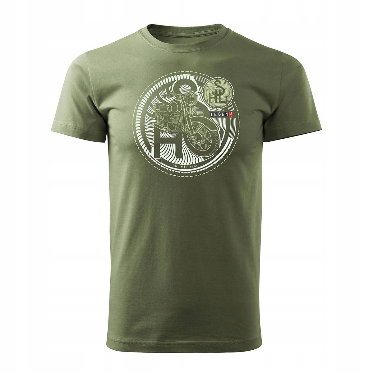 

Koszulka motocyklowa z motocyklem Shl M04 M11 M17