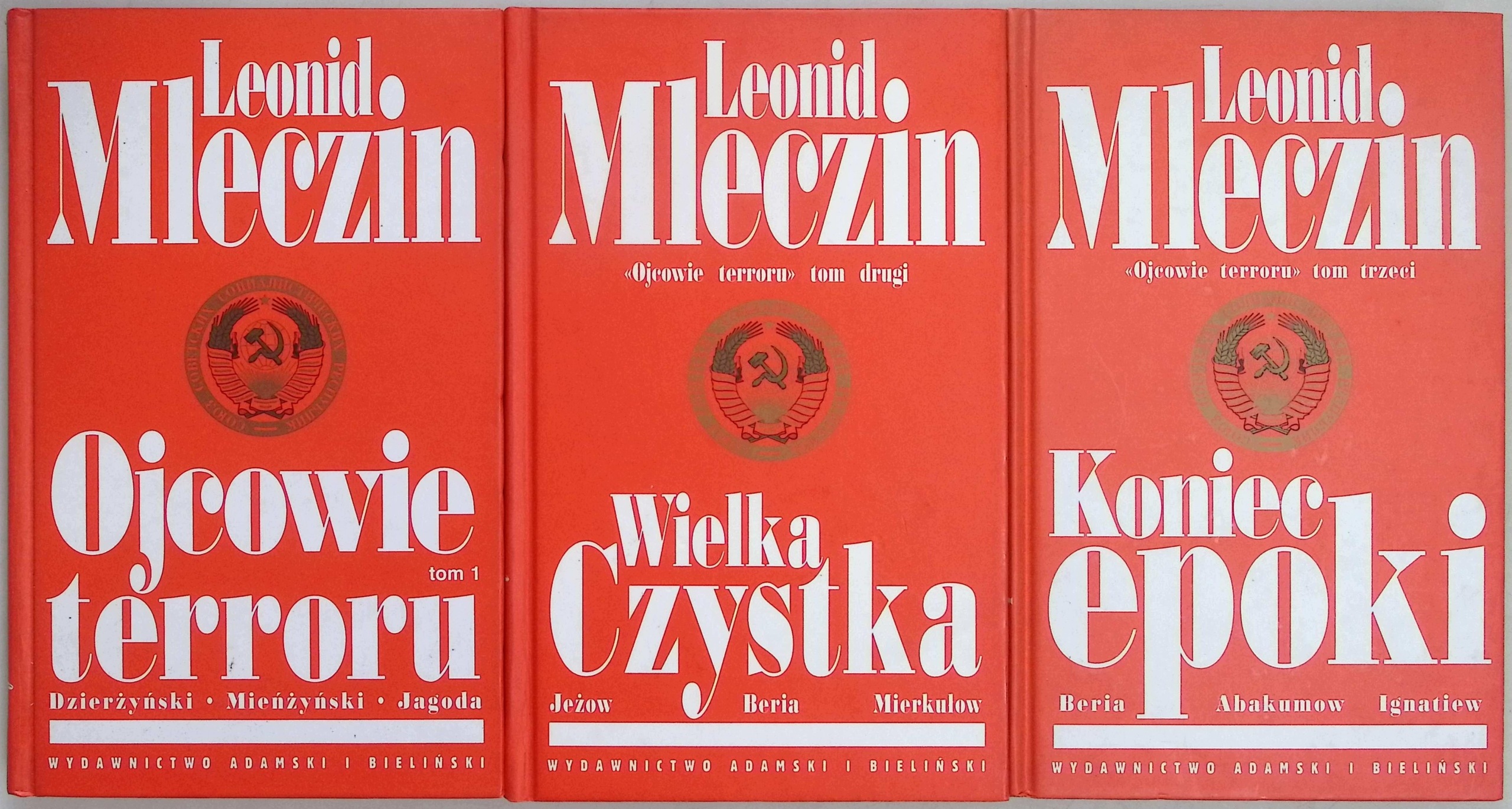 Ojcowie terroru Tom 1, Wielka czystka, Koniec epoki Leonid Mleczin