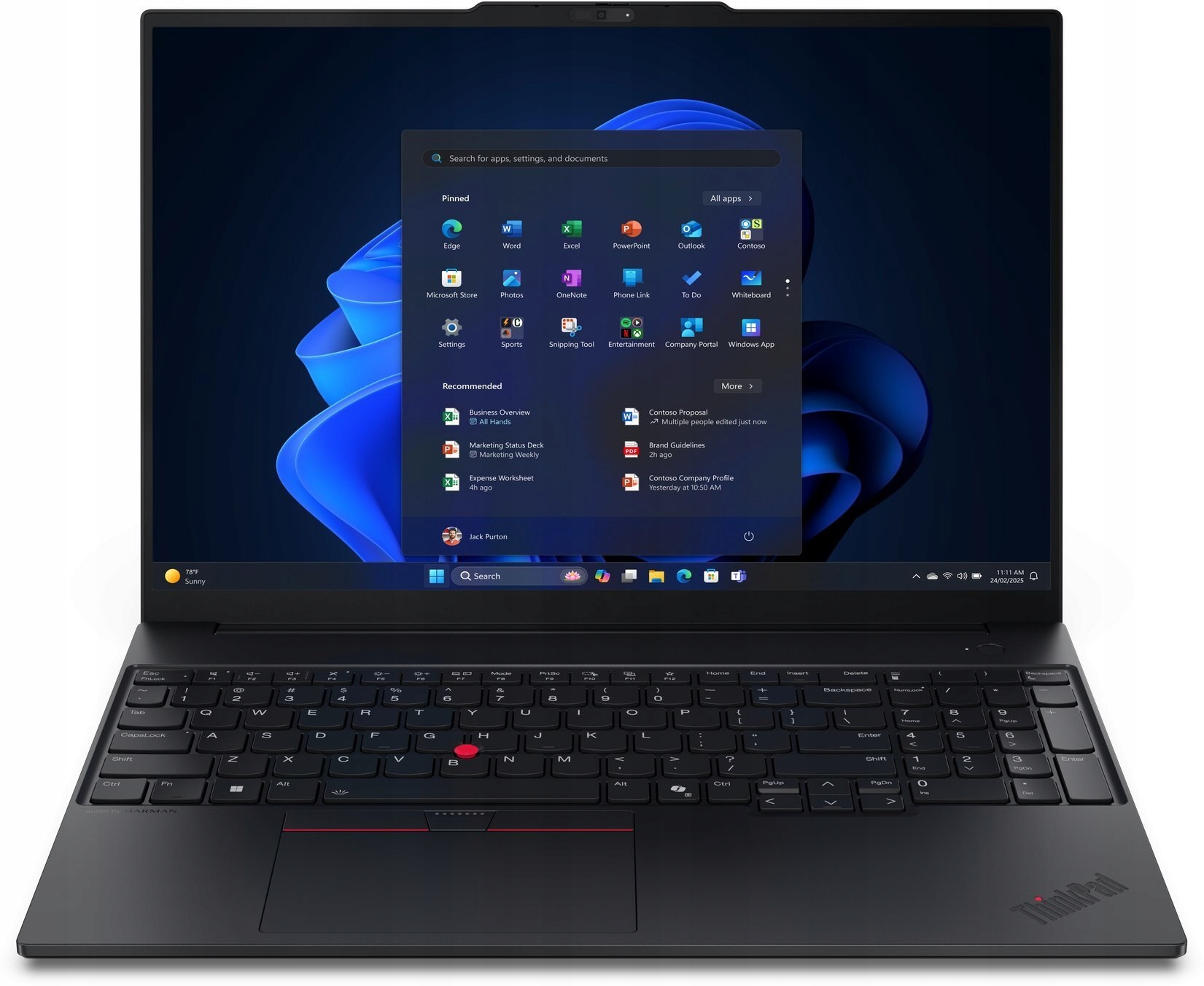 Laptop Lenovo ThinkPad E16 Gen 3 Ultra 5 226V 16 Gb 512 Gb W11 Pro