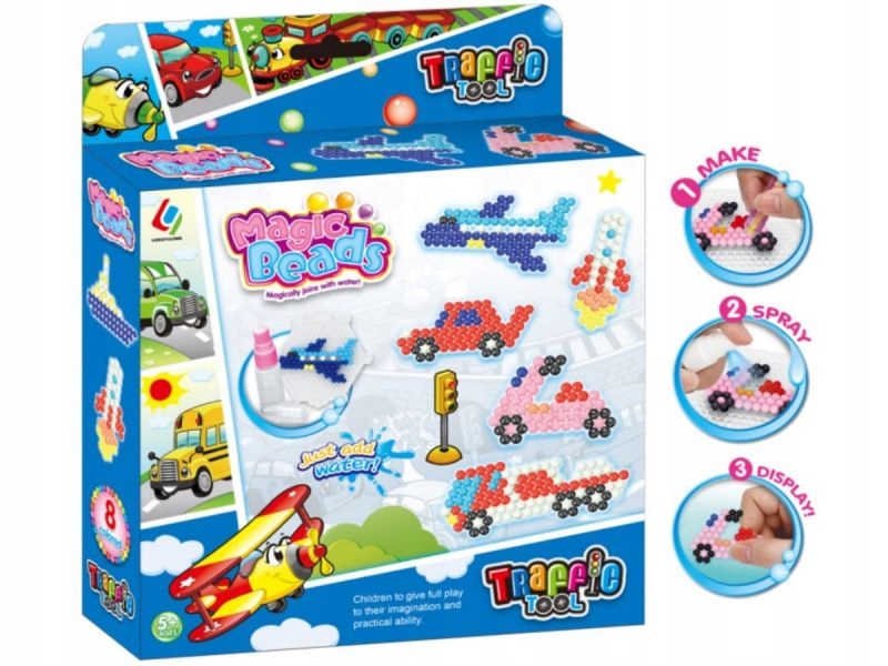 

Koraliki Wodne Pojazdy 800 Sztuk