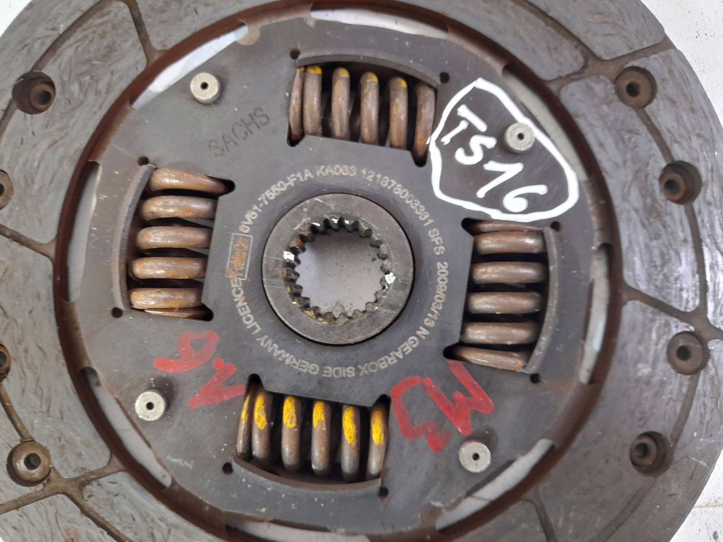 Mazda 3 BL 1,6B Disque Embrayage 8V617550F1A (TS16)