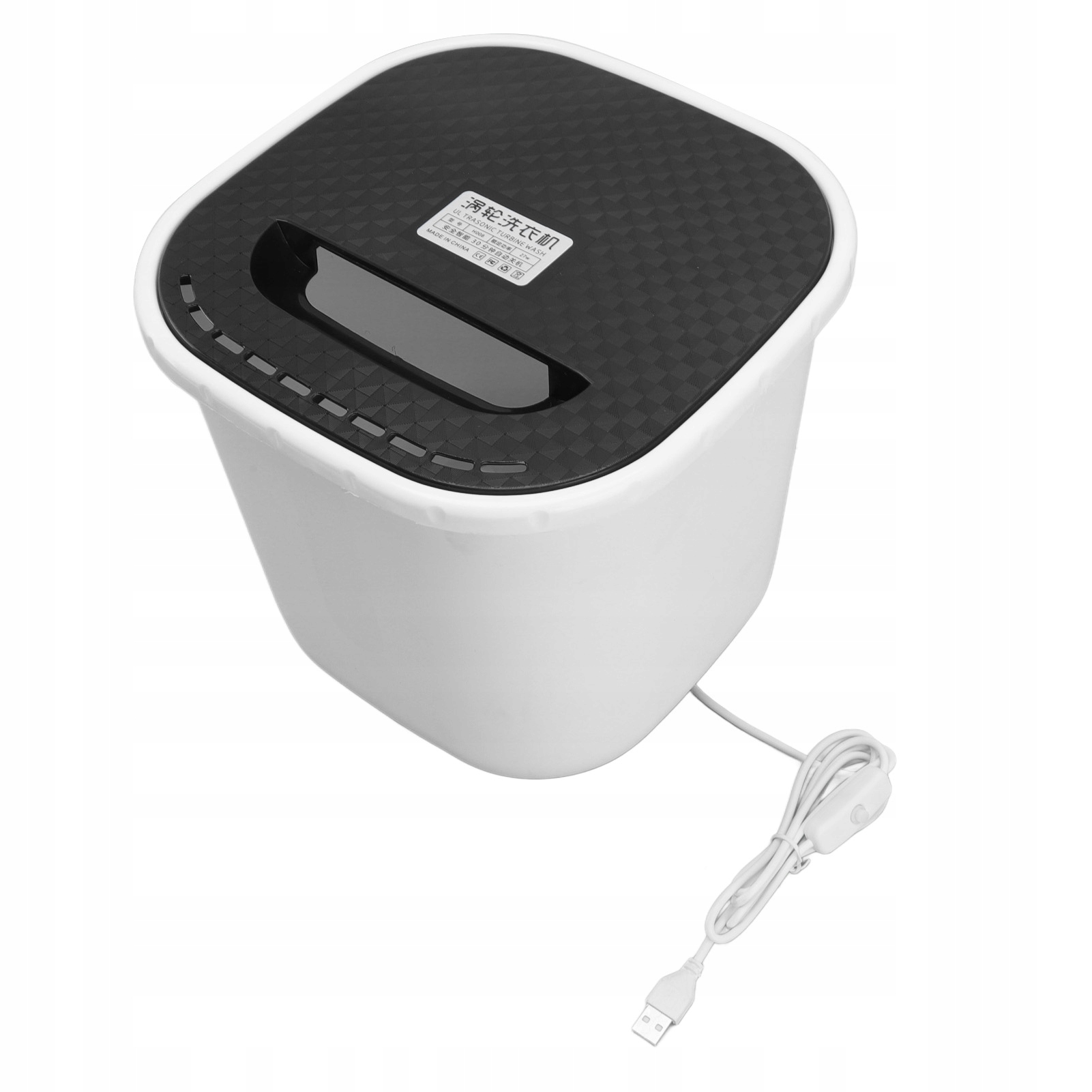 Mini Pralka wirnikowa 6L 27W USB Sposób załadunku od frontu