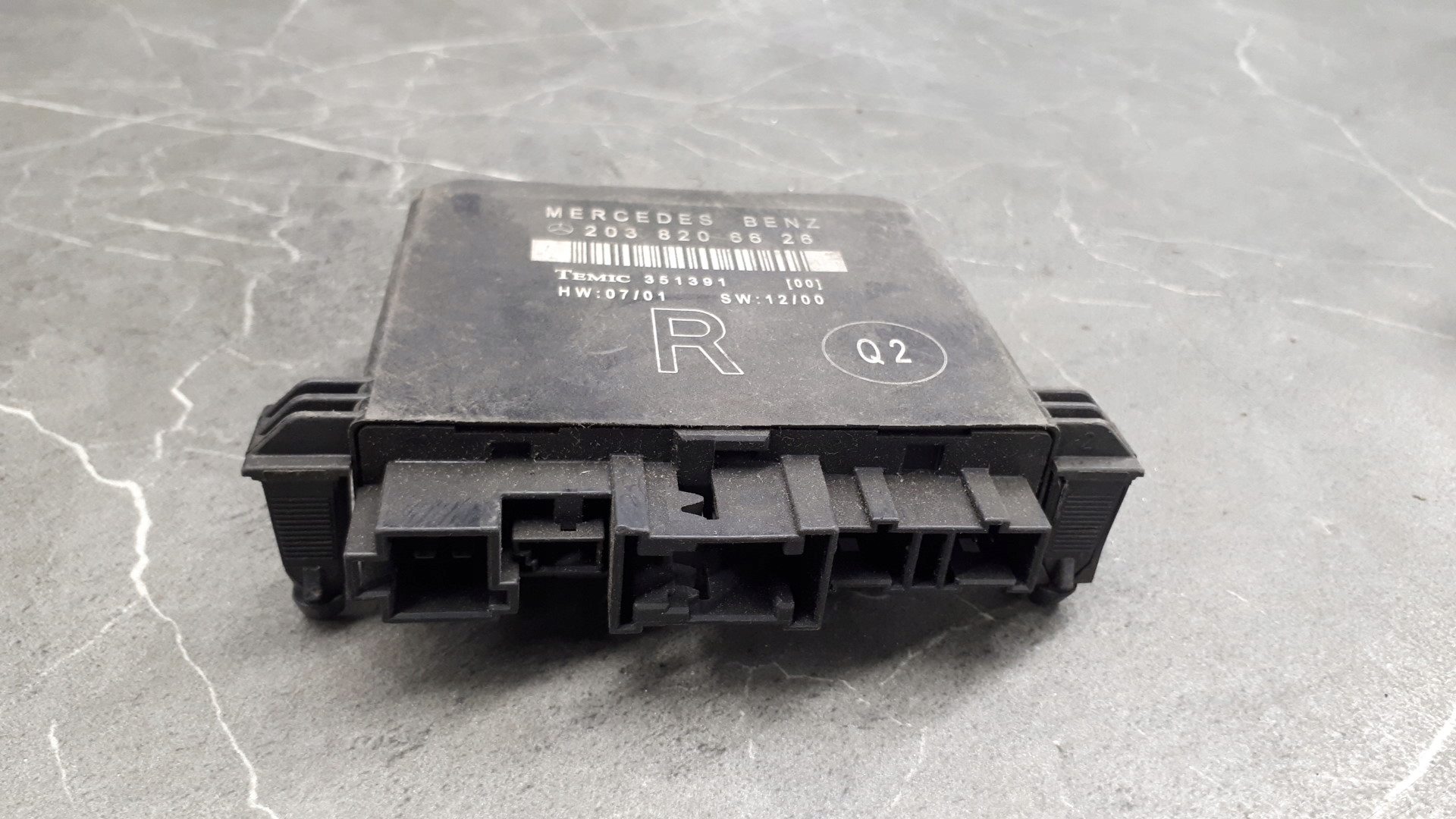 2038206626 moduł drzwi mercedes w203 Typ samochodu Samochody osobowe