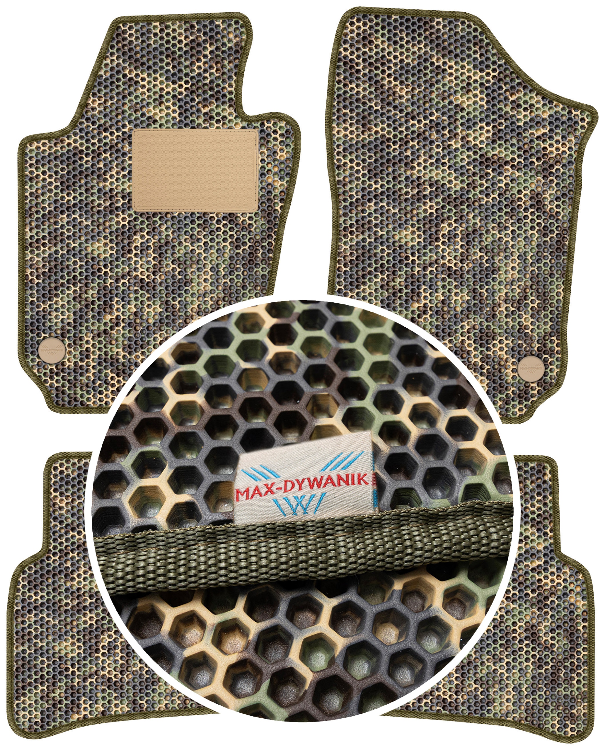 Seat Ibiza IV 2008-2017 Gumové rohože do auta Eva Moro