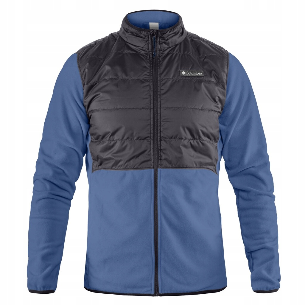Flísová bunda Polar Columbia Basin Butte II Hybrid Dark Mountain/Black M