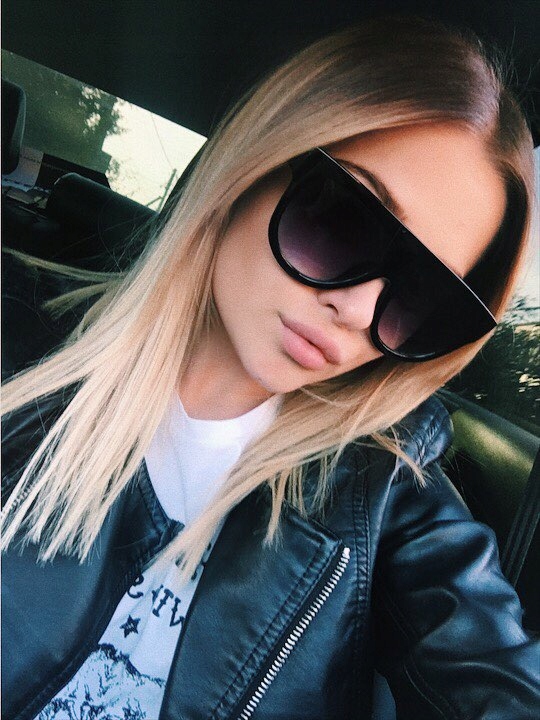 Okulary PRZECIWSŁONECZNE DAMSKIE Celin Shadow CZARNE oversize filtr UV400 Fason inny