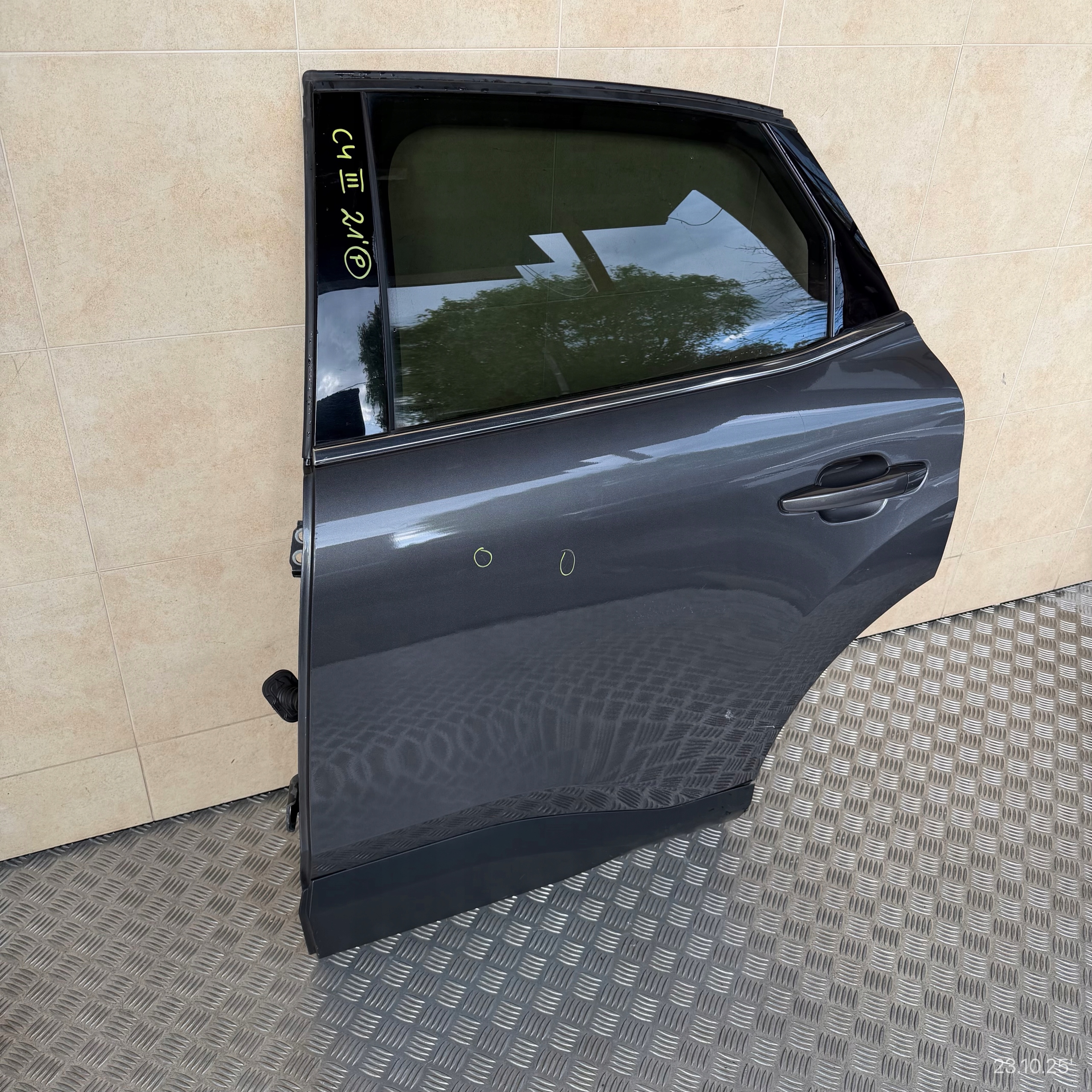 door complete rear. left CITROEN C4 III 2021 ROK