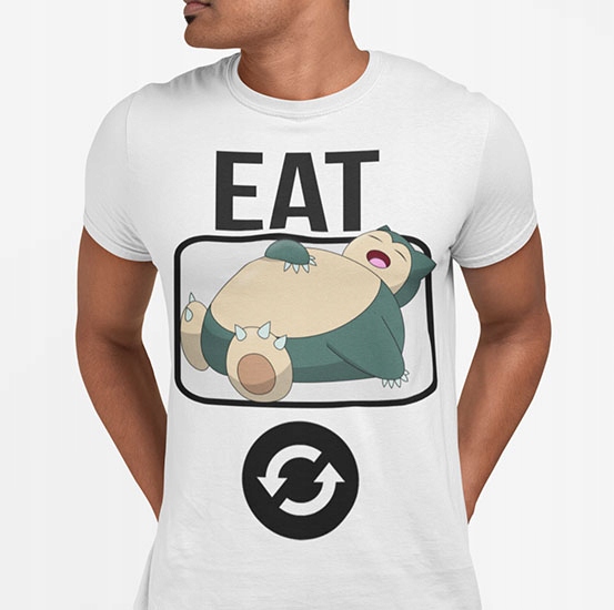 

Koszulka Pokemon Snorlax Reapet