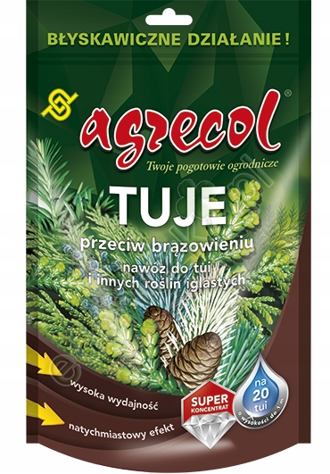 

Przeciw Brązowieniu Tuje Inne Rośliny Iglaste 250g