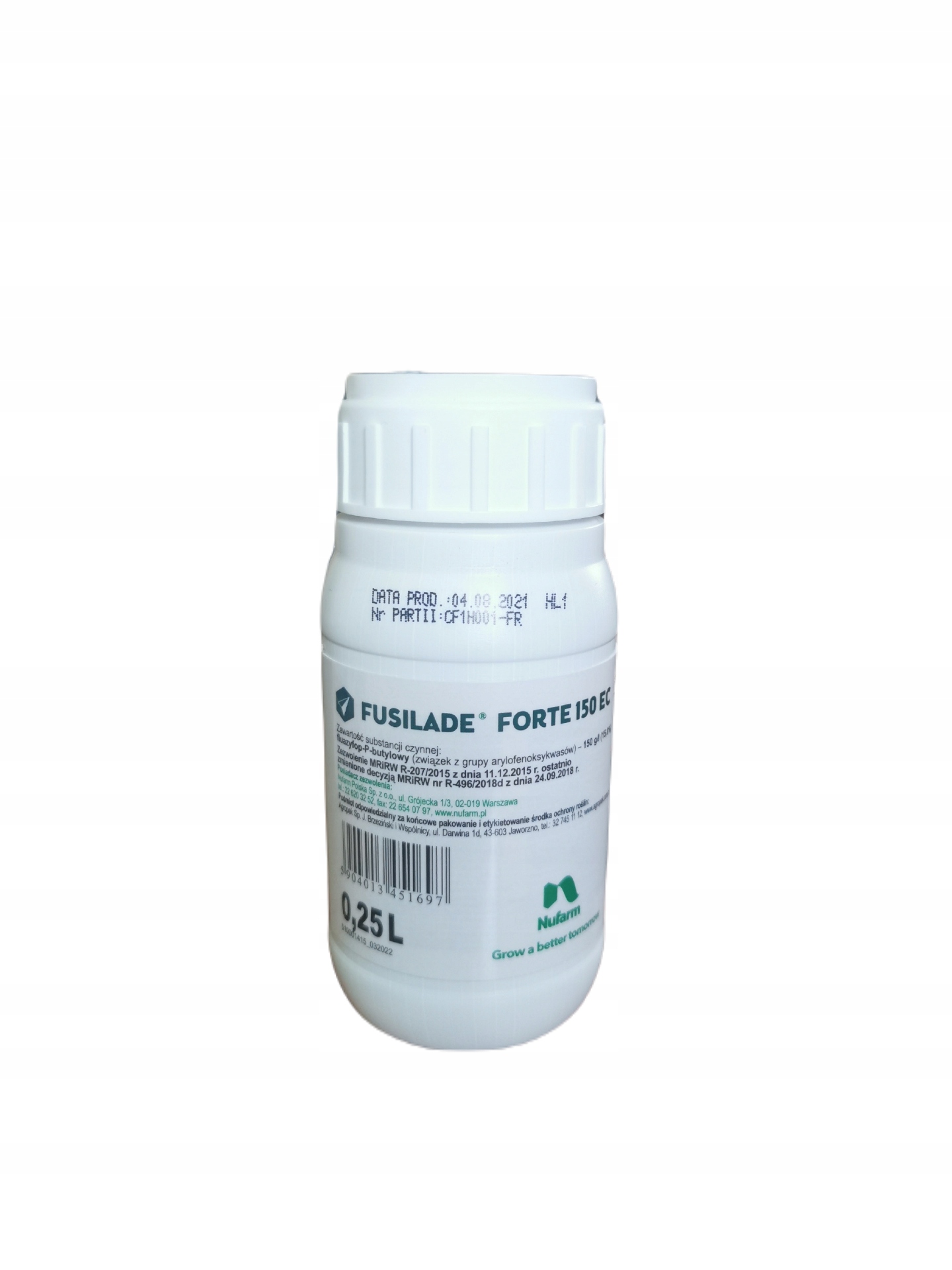 

Fusilade Forte 250ml perz chwasty jednoliścienne
