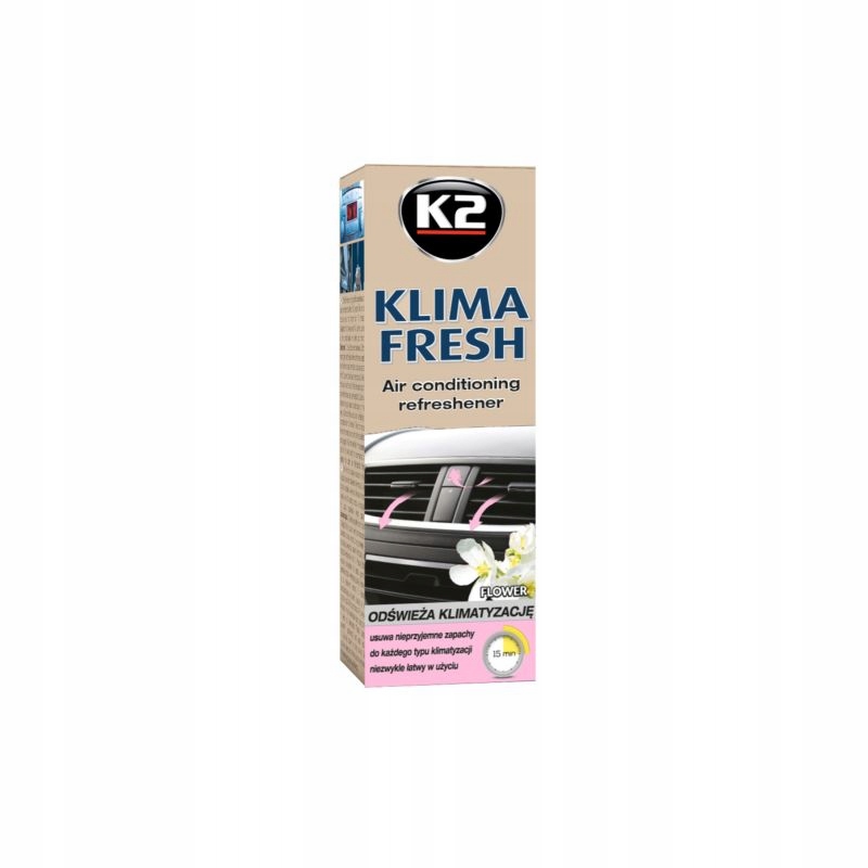 

K2 Klima Fresh Odświeża Klimatyzację 150 ML Flower