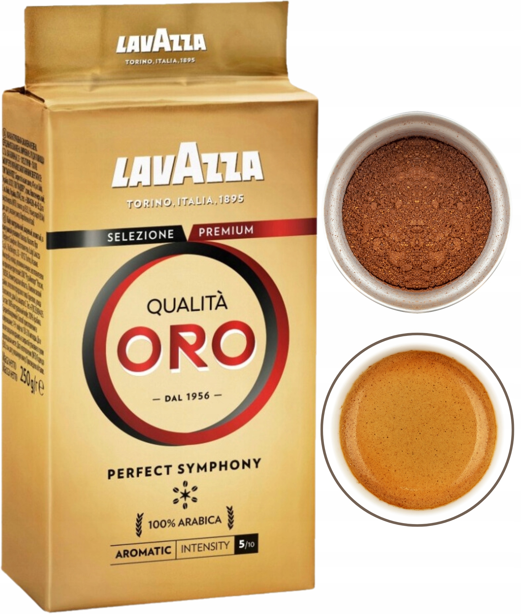 Lavazza Qualita Oro 250g mletá káva