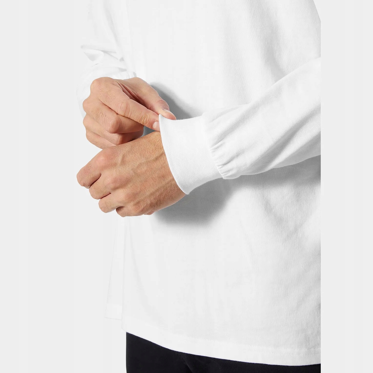 Koszulka męska HELLY HANSEN Yu Long Sleeve - White - M Rozmiar M