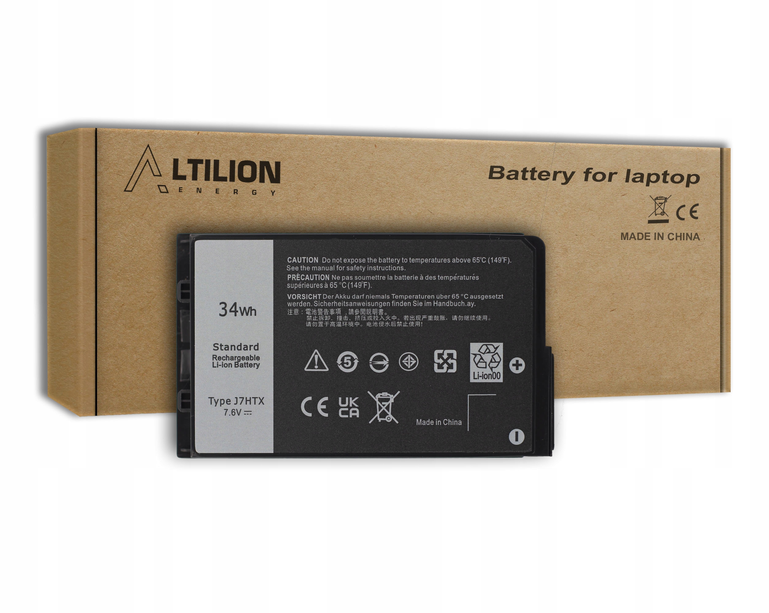 Batéria J7HTX 34Wh Dell Rugged 7212 7202 7220 Nová