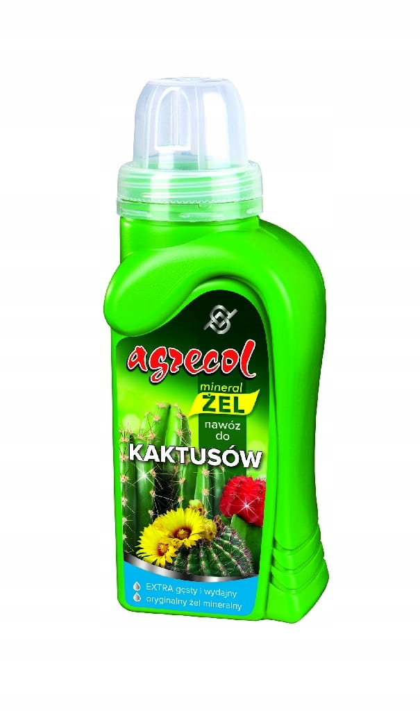 

Nawóz mineral żel do kaktusów 0,25l /Agrecol/