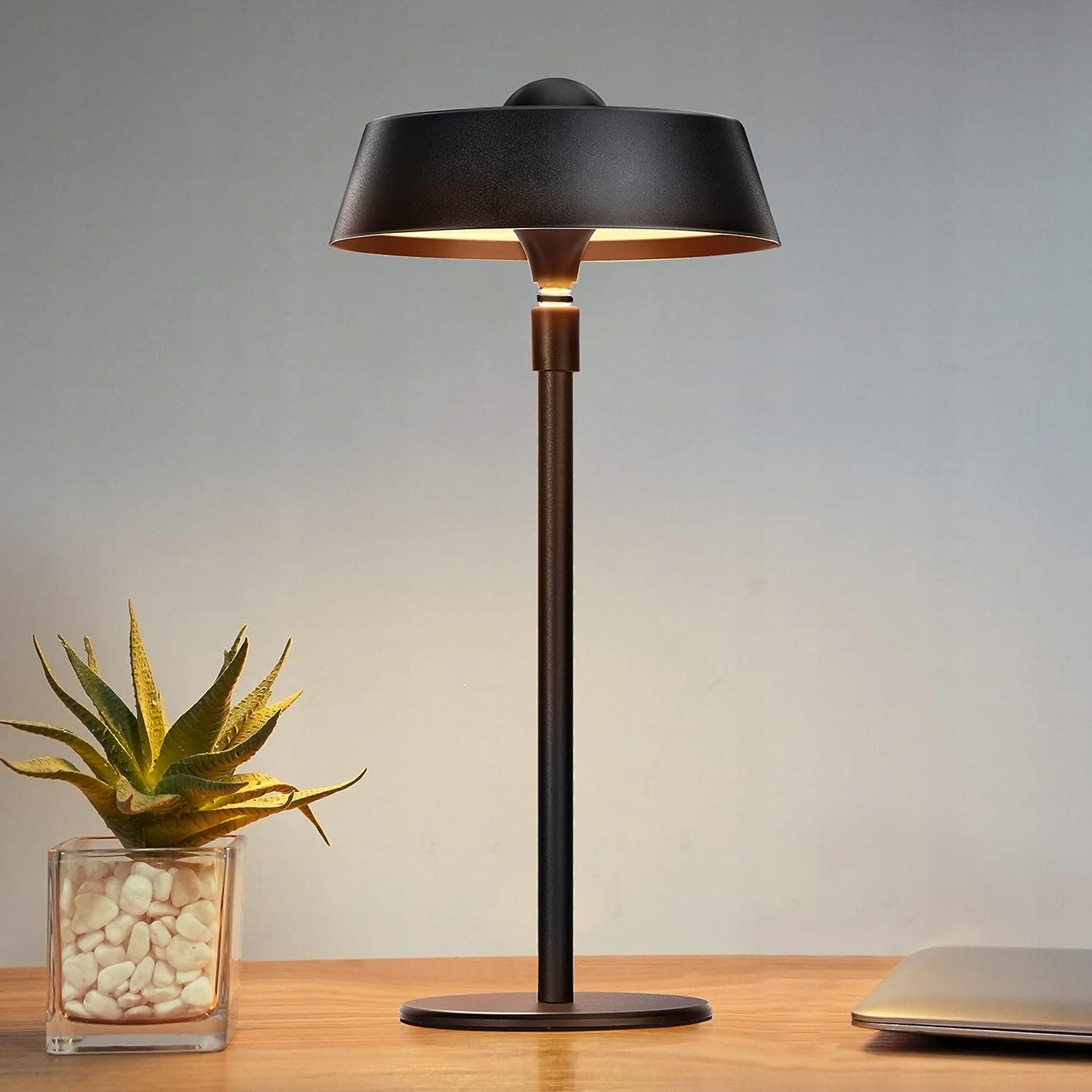 LAMPKA BIURKOWA LED STOŁOWA PRZEŁĄCZNIK DOTYKOWY 5200mAh IP54 Długość/wysokość 14 cm