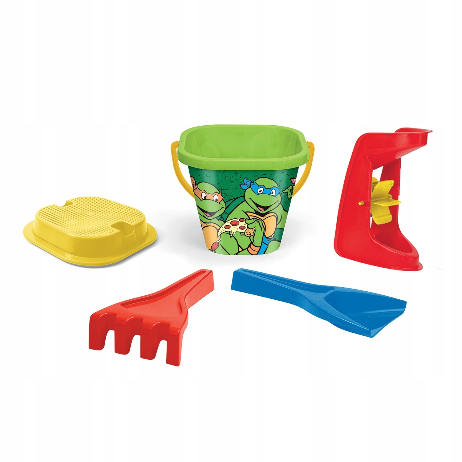 Teenage Mutant Ninja Turtles komplet do piasku 5el