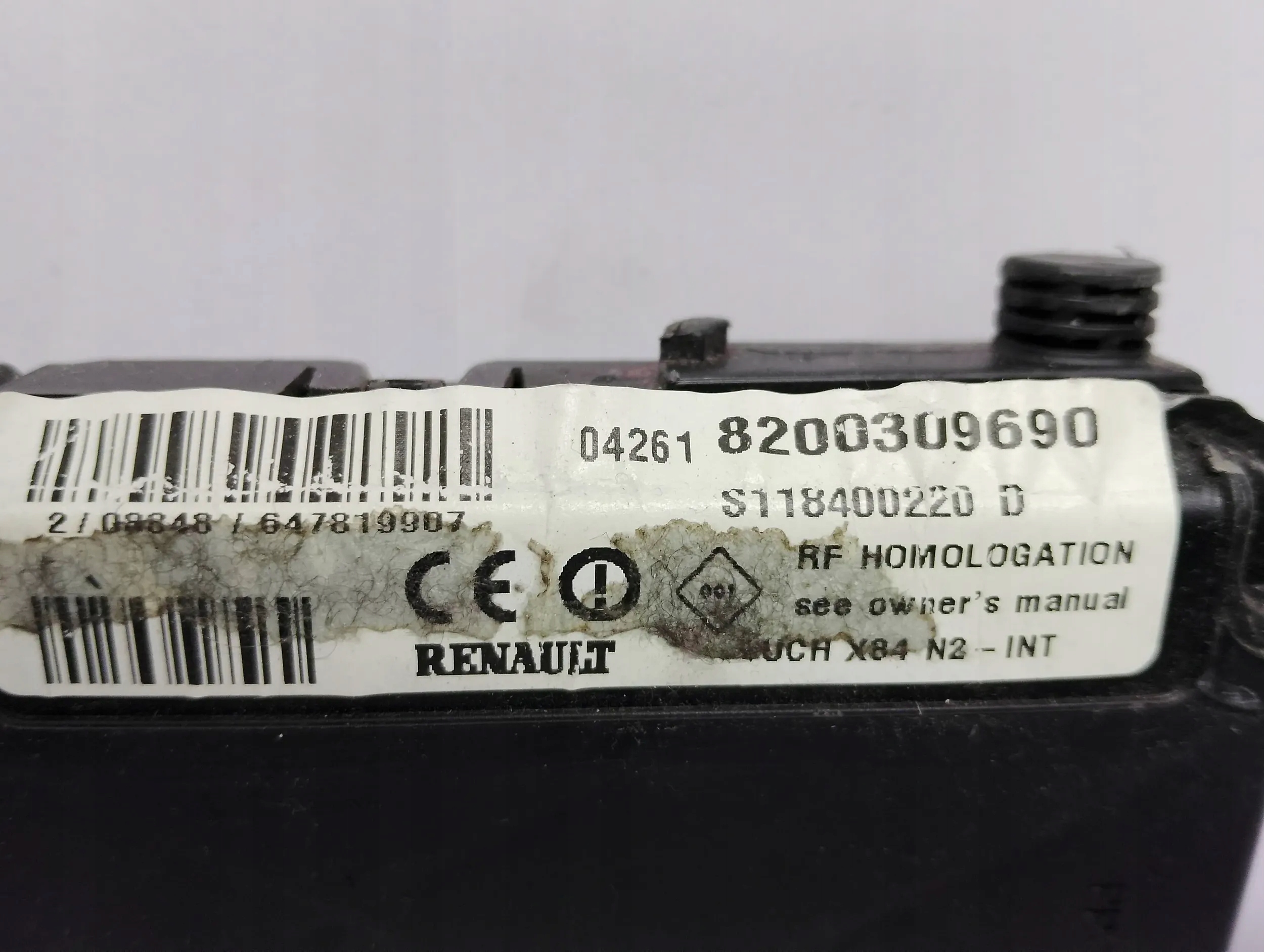 compartment control unit module komfort Renault Scenic 2 II 8200309690 S118400220D