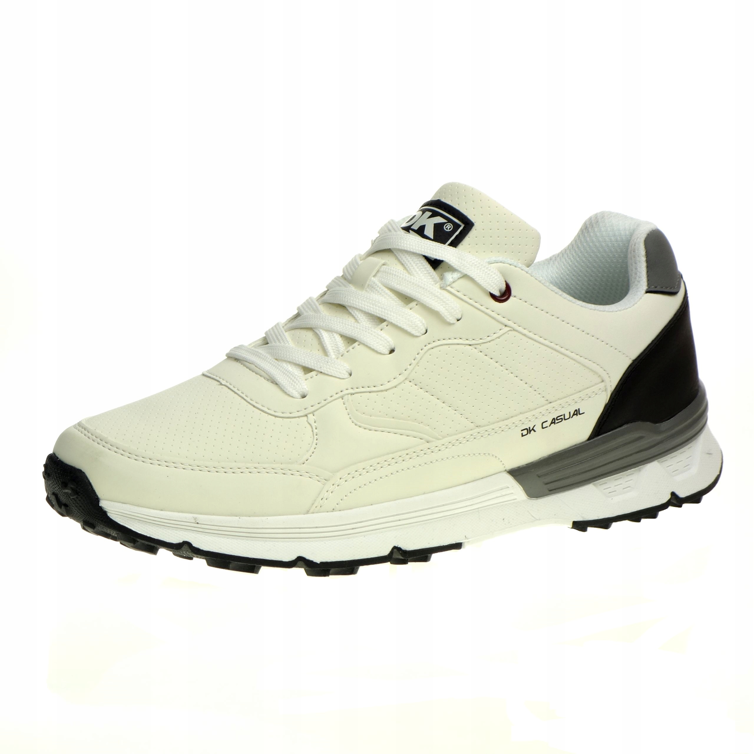 Pánské sportovní boty Dk Squad Casual Šněrovací Lehké Bílé 43