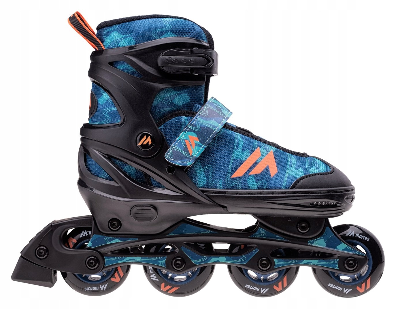 Kolečkové Brusle Martes Galakty Jrb Black/navy/orange 34-37