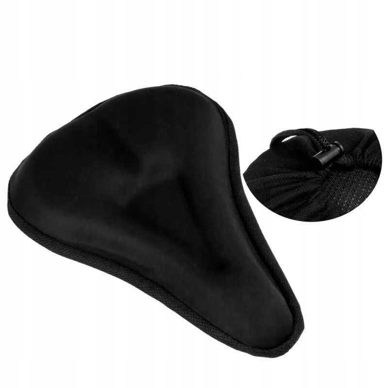 Pokrowiec na siodełko rowerowe nakładka ŻELOWA