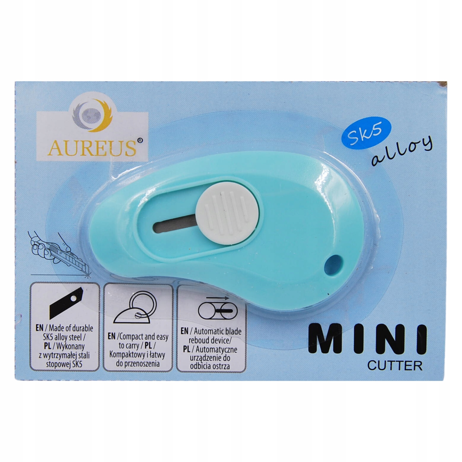 AUREUS MINI CUTTER - MAŁY NOŻYK 1SZT LOSOWY KOLOR