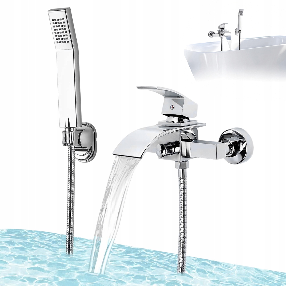 Sada Vanové Baterie Se Sprchovou Hlavicí A Hadice 1,5 Mvysoká Kvalita